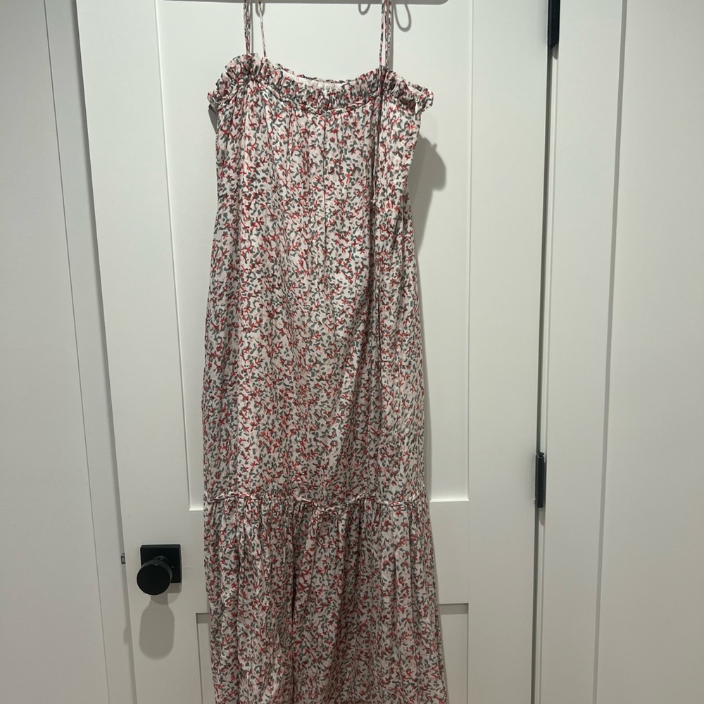 Like new Mirth Savannah Sundress in sunset coral, size small - Picture 2 of 5